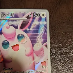 Pokemon Wigglytuff 105/094 Me02: Phantasmal Flames Illustration Rare Holo - Image 5