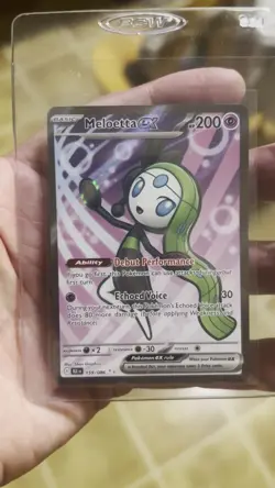 Pokemon TCG Meloetta EX 159/086 SV11B: Black Bolt Full Art MINT/Near Mint - Image 2