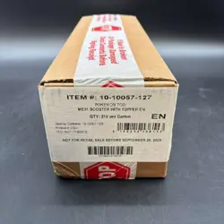 Pokemon Mega Evolution Base Set ME01 Enhanced Booster 6-Box Sealed Case #1 - Image 1