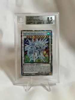 Yu-GI-Oh Shooting Majestic Star Dragon Starlight Rare Beckett 8.5 Near Mint - Image 1