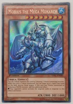 Mobius the Mega Monarch - LVAL-EN040 - Secret Rare 1st Edition Yugioh - Image 1