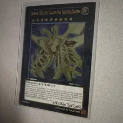 Yugioh Number C107: Neo Galaxy-Eyes Tachyon Dragon Ultimate Rare 1st Edition - Image 2