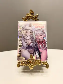 Union Arena Nikke Goddess Of Victory Rare Battle (Gold) Foil Action Point Promo - Image 1