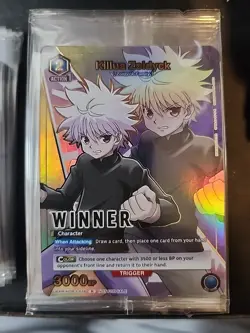 Killua Zoldyck Winner Foil - UEPR /HTR-1-018 NM - Union Arena - Image 1