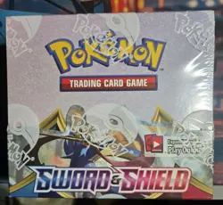 Pokemon Sword And Shield Base Set Booster Box Sealed - Image 1