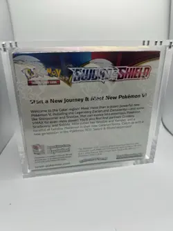 Pokemon TCG Sword and Shield Base Set Booster Box Sealed W/ Acrylic Case 820650806513 - Image 3