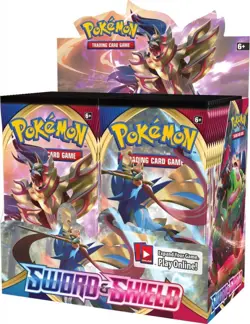 Pokemon SWORD AND SHIELD BASE SET Booster Box BRAND NEW AND SEALED 36 packs - Image 1