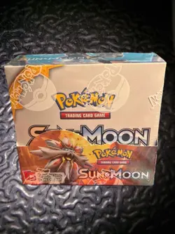 Pokemon Sun & Moon Base Set Booster Box 36 Packs New Sealed Pokemon TCG UK 🇬🇧 - Image 1