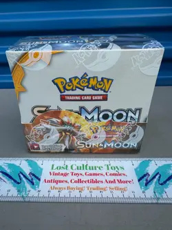 Pokemon 2017 Sun And Moon Base Set Booster Box NEW Sealed MINT - Image 1