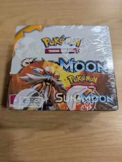 Pokemon TCG Sun & Moon Base Set - Full Booster Box - Brand New + Sealed - Image 1