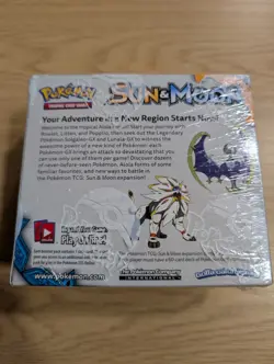 Pokemon TCG Sun & Moon Base Set - Full Booster Box - Brand New + Sealed - Image 2