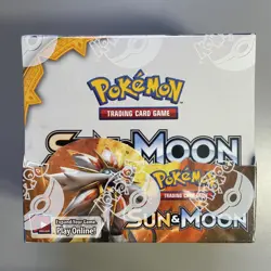Pokemon TCG Sun & Moon Base Set Booster Box 36 Packs Factory Sealed Brand New ￼￼ - Image 1