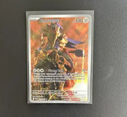 Pokemon TCG Zamazenta Full Art Illustration Rare Card 201/182 Destined Rivals Nm - Image 2