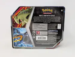 New and Factory Sealed Pokemon TCG Sword & Shield V Strikers Tin - Tyranitar V - Image 2