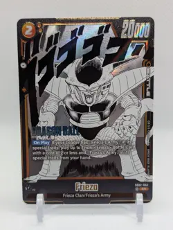 Frieza SR GOLD FOIL - Manga Booster 02 - Dragon Ball Fusion World DBS TCG NM - Image 1