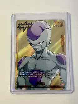 Dragon Ball Z Manga Booster 2 #FS04-01 Frieza GOLD Alt Leader - Image 1