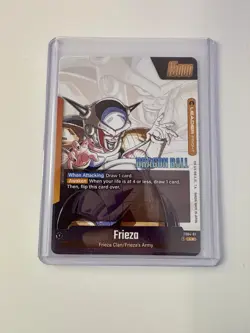 Dragon Ball Z Manga Booster 2 #FS04-01 Frieza GOLD Alt Leader - Image 2