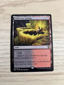 Sulfurous Springs DMU 256 NM English MTG Magic Card - Image 1
