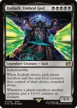 Zodiark, Umbral God [FINAL FANTASY Prerelease Promo] Magic MTG - Image 1