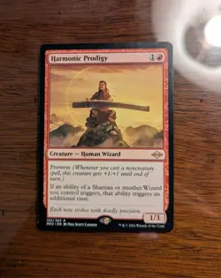 Magic the Gathering Harmonic Prodigy Regular Card Modern Horizons 2 NM-MT - Image 1