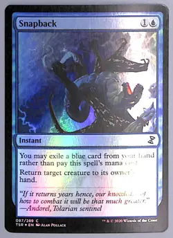 Snapback - Foil - 87 - Time Spiral: Remastered (TSR) MTG - Image 1