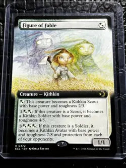 Figure of Fable (Extended Art) Lorwyn Eclipsed Pack Fresh! Regular Rare - Image 1