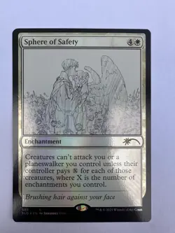 Sphere of Safety (588) - FOIL - Secret Lair - Near Mint - MTG - Image 1