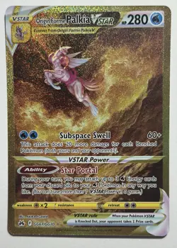 Pokemon Origin Forme Palkia VSTAR Secret Rare Holo Crown Zenith GG67/GG70 - Image 1