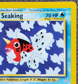 1st Edition Seaking - Neo Revelation - #37/64 - Vintage Pokemon Card 2001 WOTC - Image 3