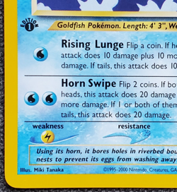 1st Edition Seaking - Neo Revelation - #37/64 - Vintage Pokemon Card 2001 WOTC - Image 5