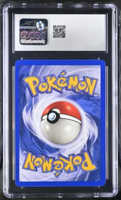 CGC 9 MINT Machamp 1999 Base Set 1st Edition 8/102 Holo Pokemon Card - Image 2