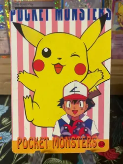 Ash Pikachu 1120 Vintage Vending Sticker! Pokemon Read Description - Image 2
