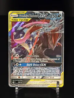 Pokemon Greninja & Zoroark GX 107/214 Unbroken Bonds Tag Team Holo - NM - Image 2