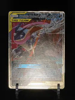 Pokemon Greninja & Zoroark GX 107/214 Unbroken Bonds Tag Team Holo - NM - Image 3