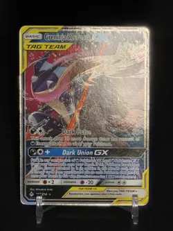 Pokemon Greninja & Zoroark GX 107/214 Unbroken Bonds Tag Team Holo - NM - Image 5
