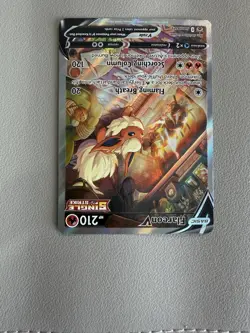 Flareon V SWSH179 + Flareon Vmax SWSH180 + Jumbo Full Art Promo Pokemon-1 - Image 4