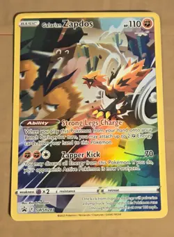 Galarian Zapdos SWSH283 NM Holofoil Promo Rare Pokemon Card - Image 1