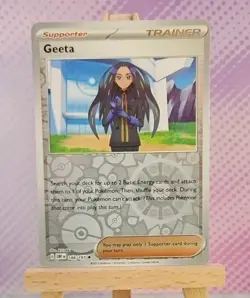 Pokemon TCG: Geeta (Reverse Holo) 188/197 - Obsidian Flames - NM Condition - Image 1