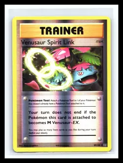💥 Venusaur Spirit Link 89/108 Reverse Holo Trainer XY Evolutions Pokemon 2016 - Image 1