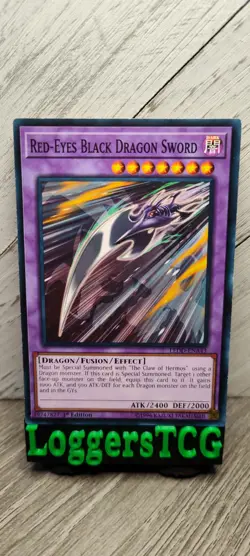 Yu-Gi-Oh! Red-Eyes Black Dragon Sword / LEDD-ENA43 1st Edition LP - Image 1
