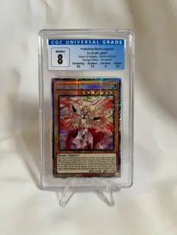 Yu-Gi-Oh Protecting Spirit Loagaeth 1st Edition Starlight Rare CGC 8 - Image 1