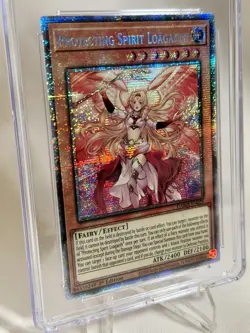 Yu-Gi-Oh Protecting Spirit Loagaeth 1st Edition Starlight Rare CGC 8 - Image 2