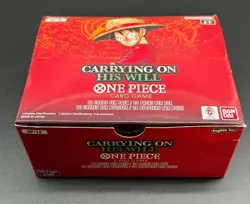 Lot of (13) One Piece English OP-13 Carrying on His Will Booster Packs Sealed - Image 2