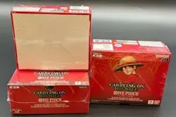 Lot of (3) One Piece English OP13 Carrying on His Will Booster Boxes Sealed - Image 1