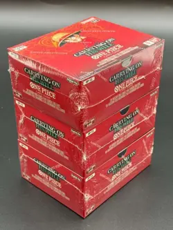 Lot of (3) One Piece English OP13 Carrying on His Will Booster Boxes Sealed - Image 3