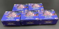 Lot of (120) One Piece English OP-14-EB04 The Azure Sea's Seven Booster Packs - Image 4
