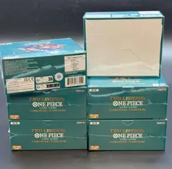 Lot of (6) One Piece English OP08 Two Legends Booster Boxes Sealed - Image 2