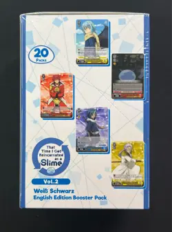 Weiss Schwarz: That Time I Got Reincarnated as a Slime Vol 2 Card Booster Box 8885009406259 - Image 2