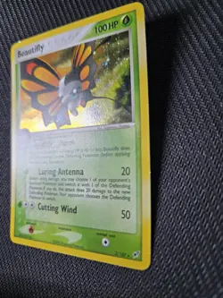 Pokemon TCG 2005 Beautifly 2/107 Holo Rare EX Deoxys Played - MP - Image 5