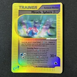 Miracle Sphere B 130/144 Reverse Holo LP Pokemon Card - Image 1